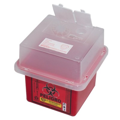 Contenedor para residuos cortopunzantes 2.8 Litros